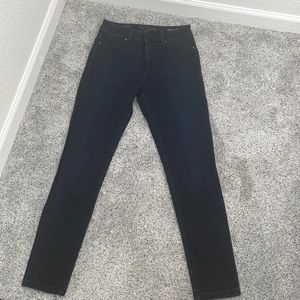 DL1961 nina high rise jeans size 27 dark blue.